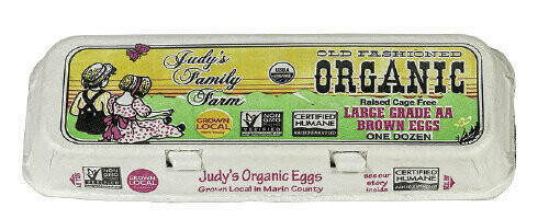Dairy / Eggs / Judy's Organic Eggs, 1 dz