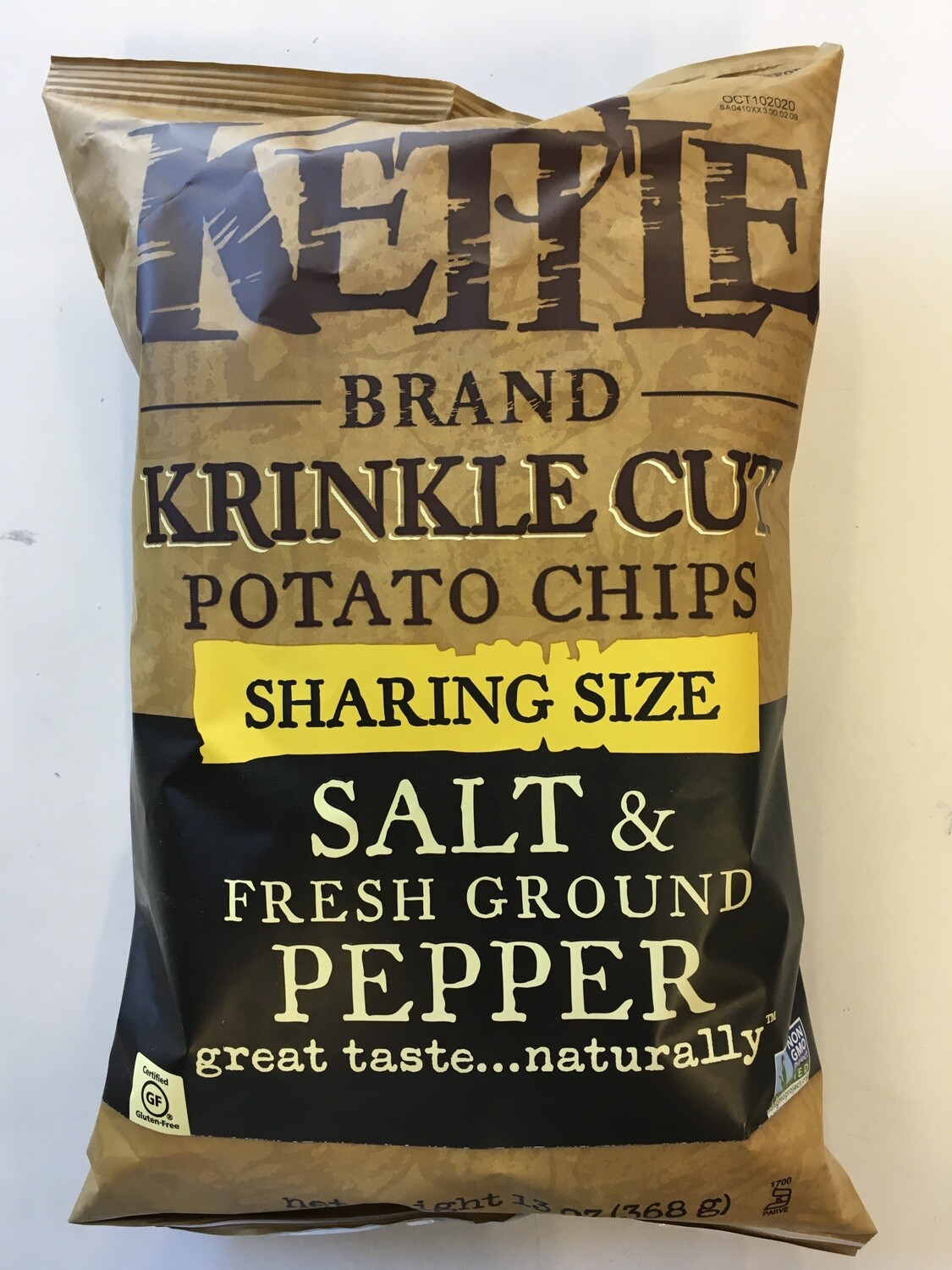 Chips / Big Bag / Kettle Krinkle Black Pepper, 13 oz