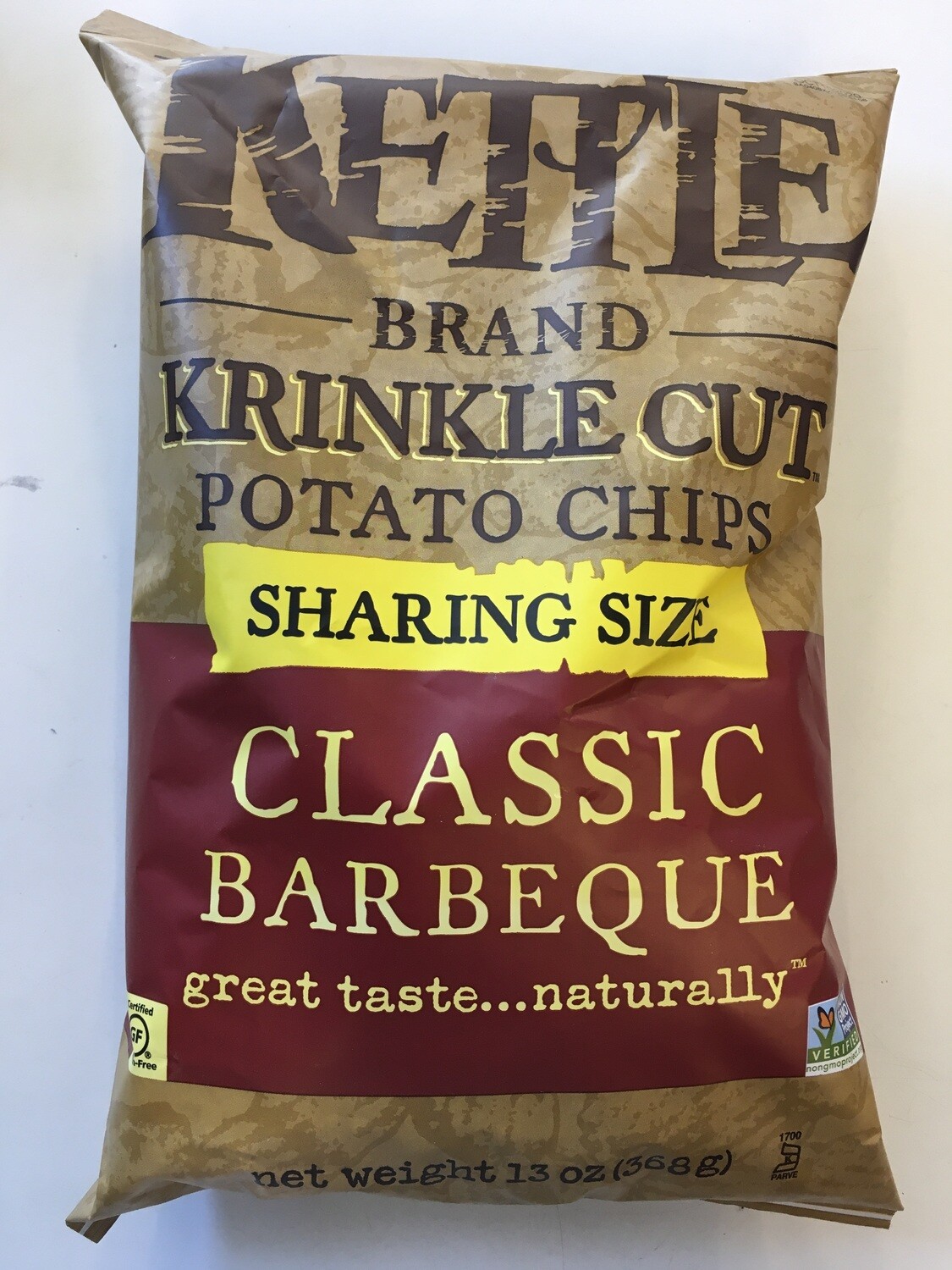 Chips / Big Bag / Kettle Krinkle Barbecue 14 oz