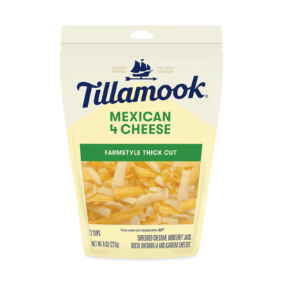 Deli / Cheese / Tillamook Shredded Mexican 4 Cheese, 8 oz