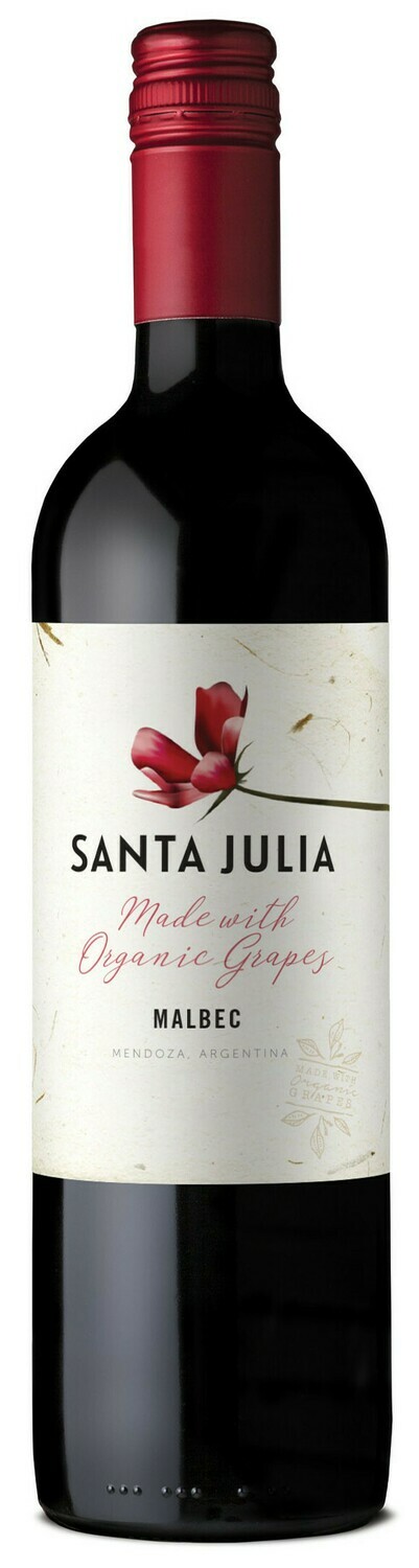Wine / Red / Organic Santa Julia Malbec Bottle