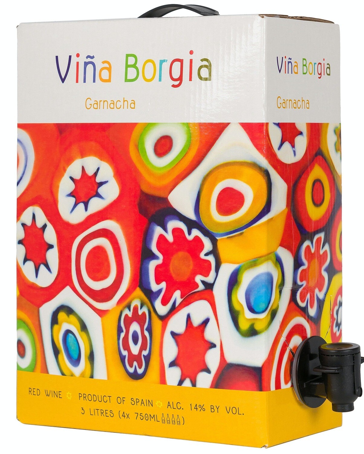 Wine / Red / Vina Borgia Garnacha 2017, 3 liter box