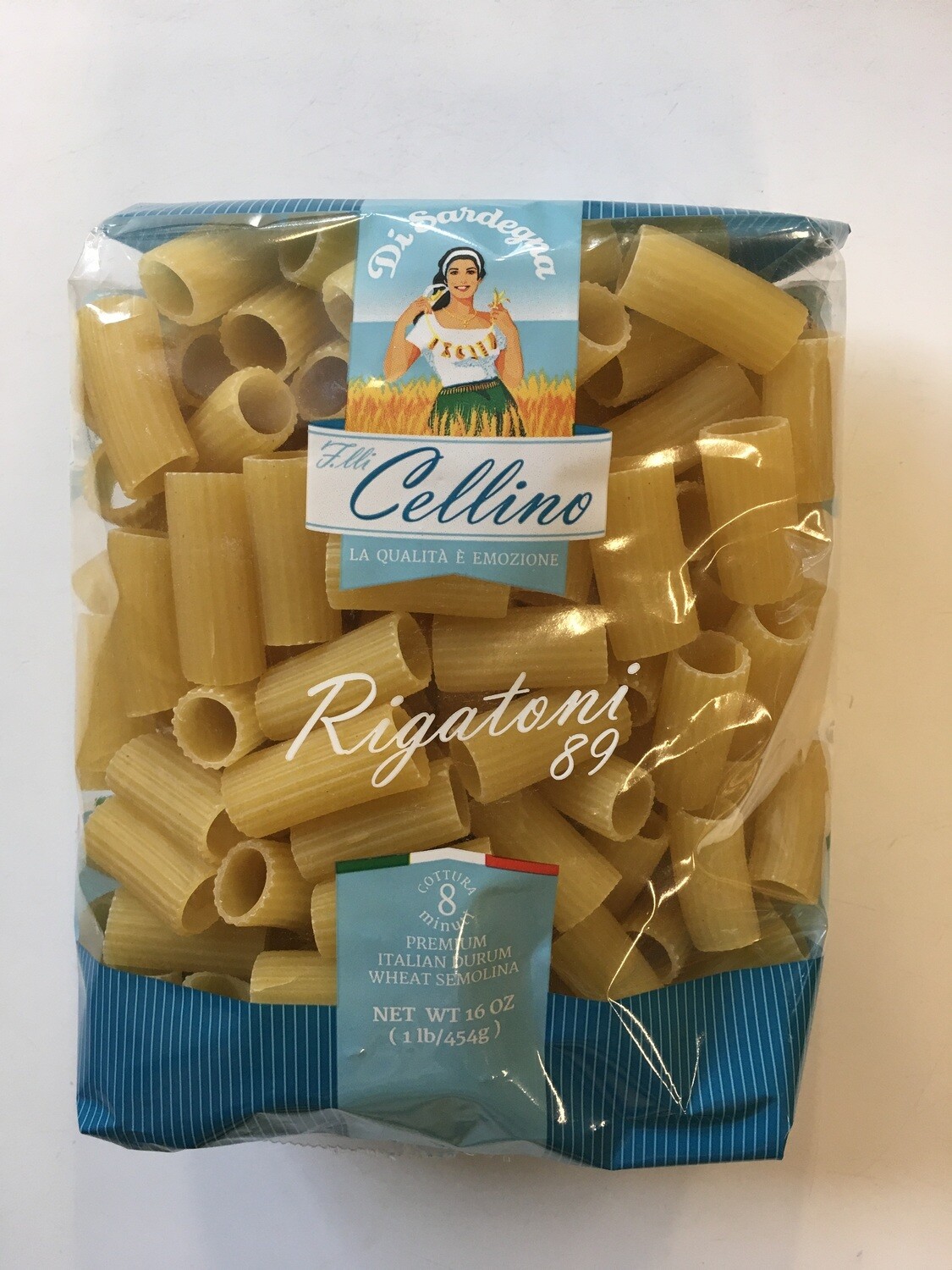 Grocery / Pasta / F.lli Cellino Rigatoni 1 lb.