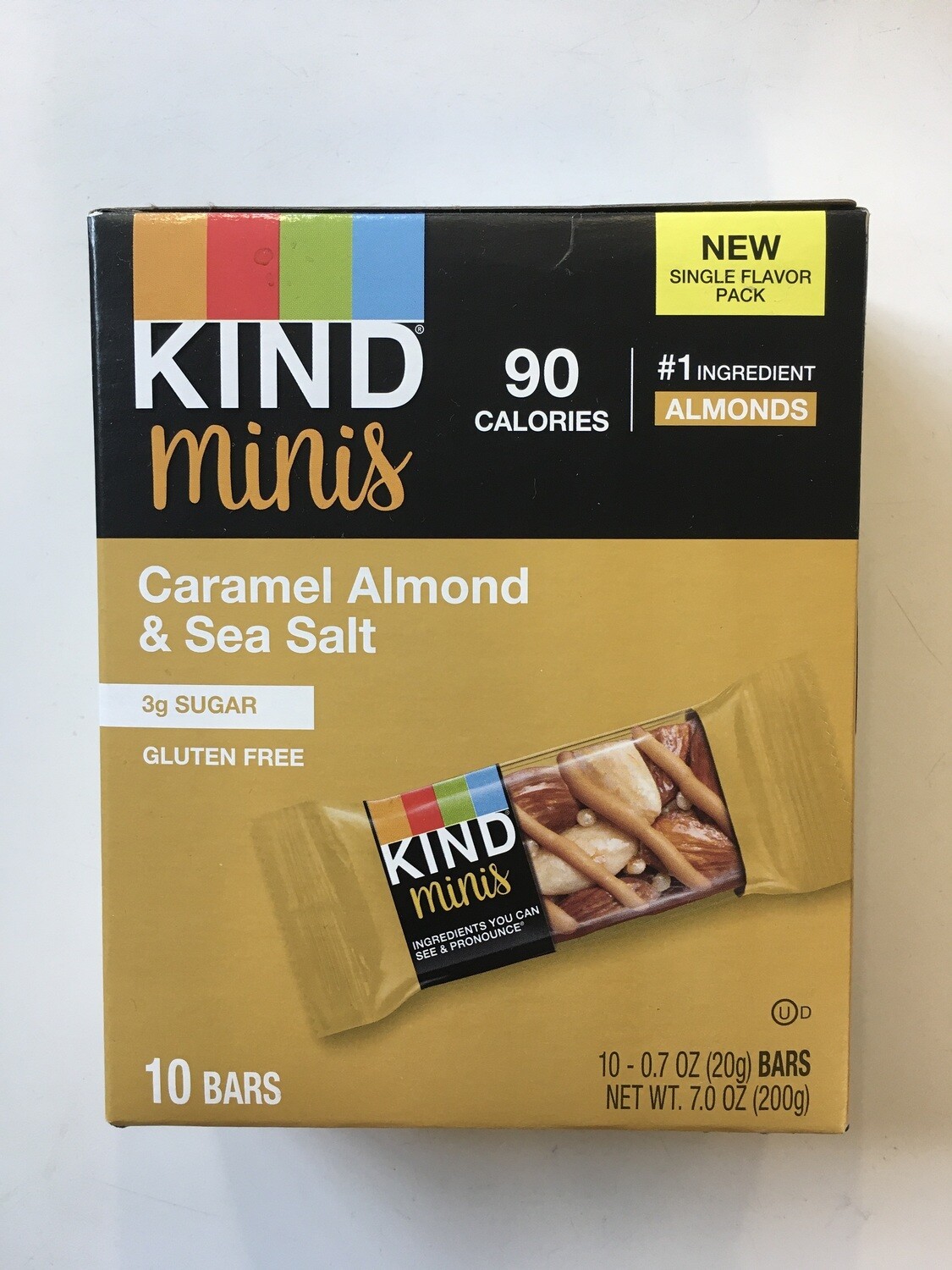 Snack / Bar / Kind Minis Caramel Almond Sea Salt 10 pack
