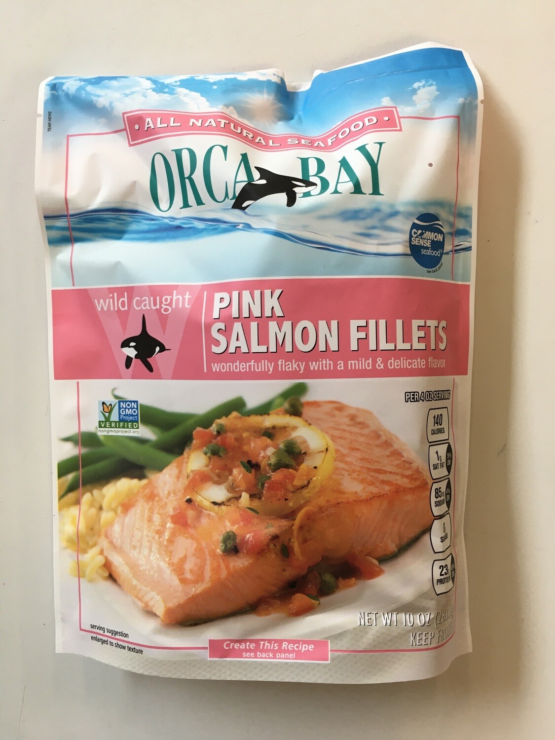 Frozen / Seafood / Orca Bay Alaska Pink Salmon, 10 oz