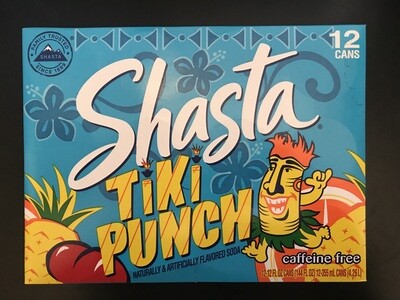 Beverage / Soda / Shasta Tiki Punch, 12 pk