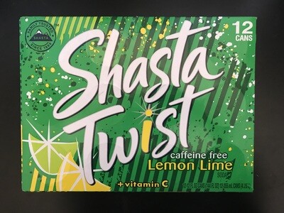 Beverage / Soda / Shasta Twist, 12 pk