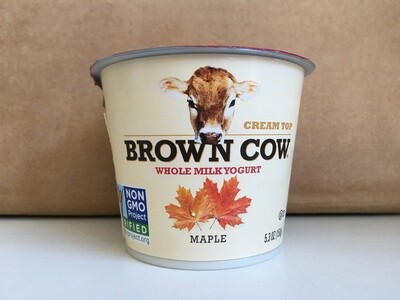 Dairy / Yogurt / Brown Cow Yogurt, Maple