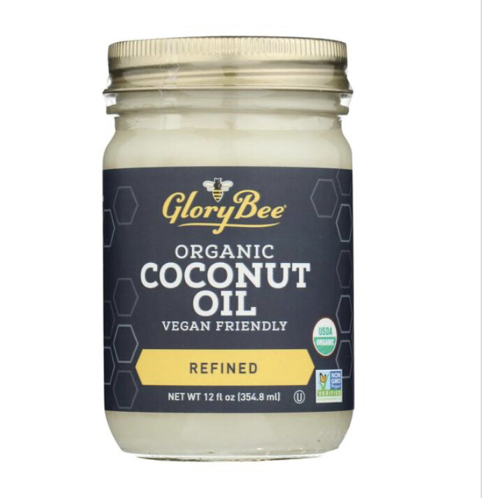 Grocery / Oil / GloryBee Organic Coconut Oil, 12 oz.