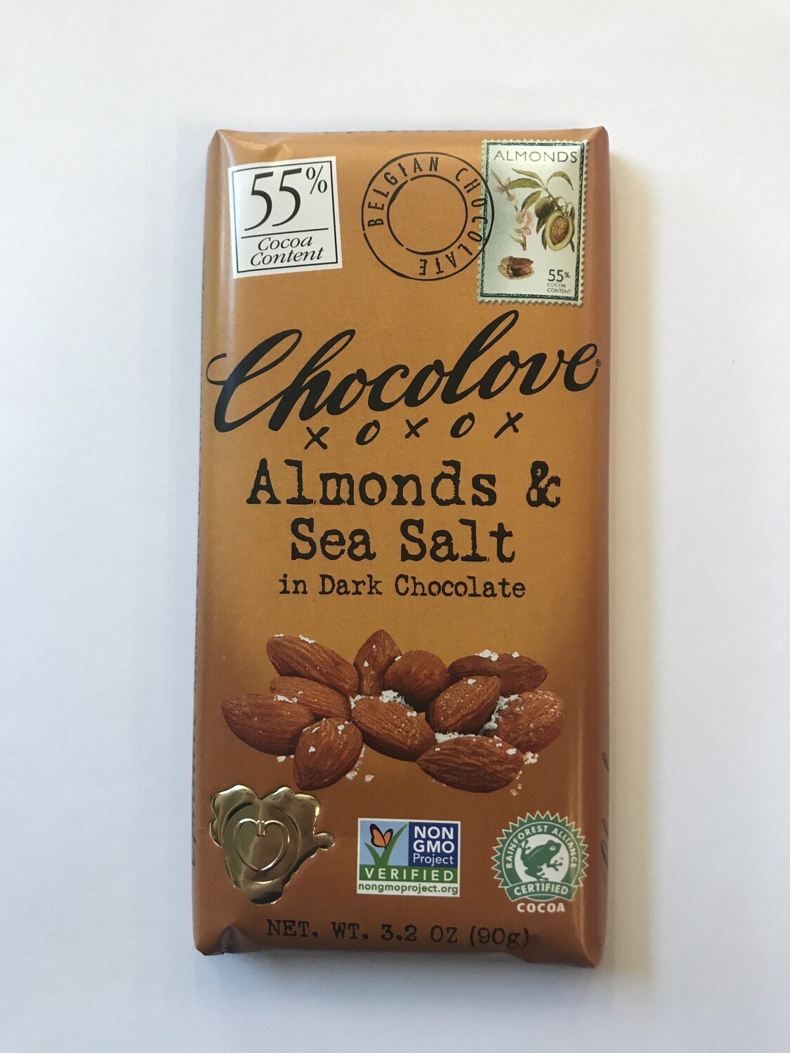 Candy / Chocolate / Chocolove Dark Almond Sea Salt