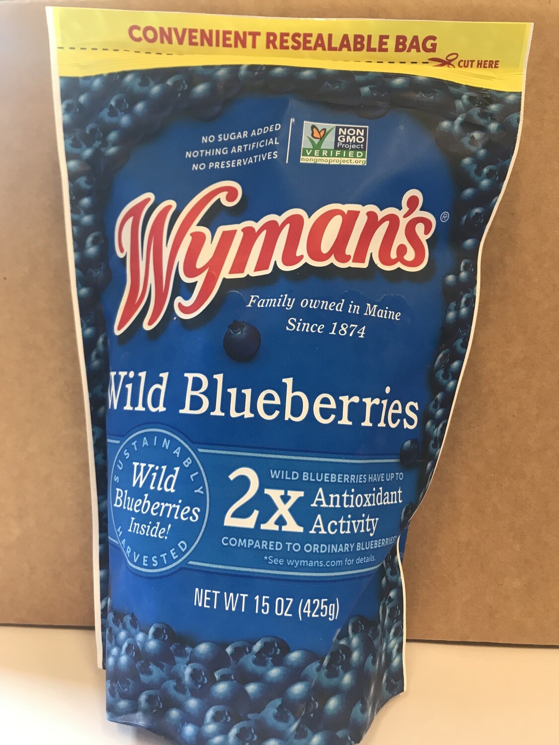 Frozen / Fruit / Wyman's Wild Blueberries