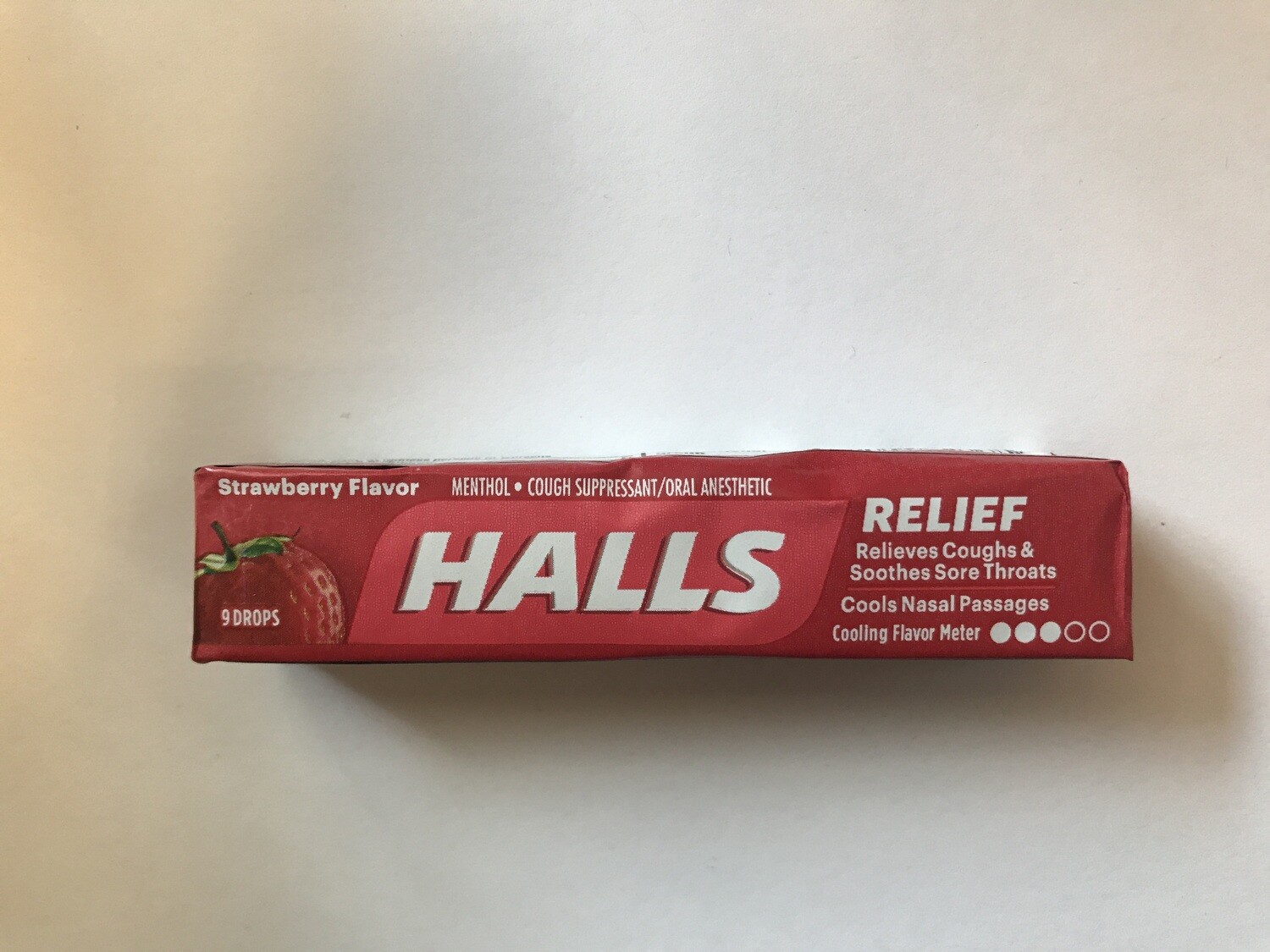 Health and Beauty / Cold / Halls Strawberry Drops