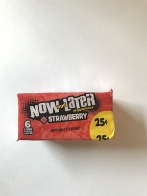 Candy / 25-Cent Candy / Now and Later Strawberry