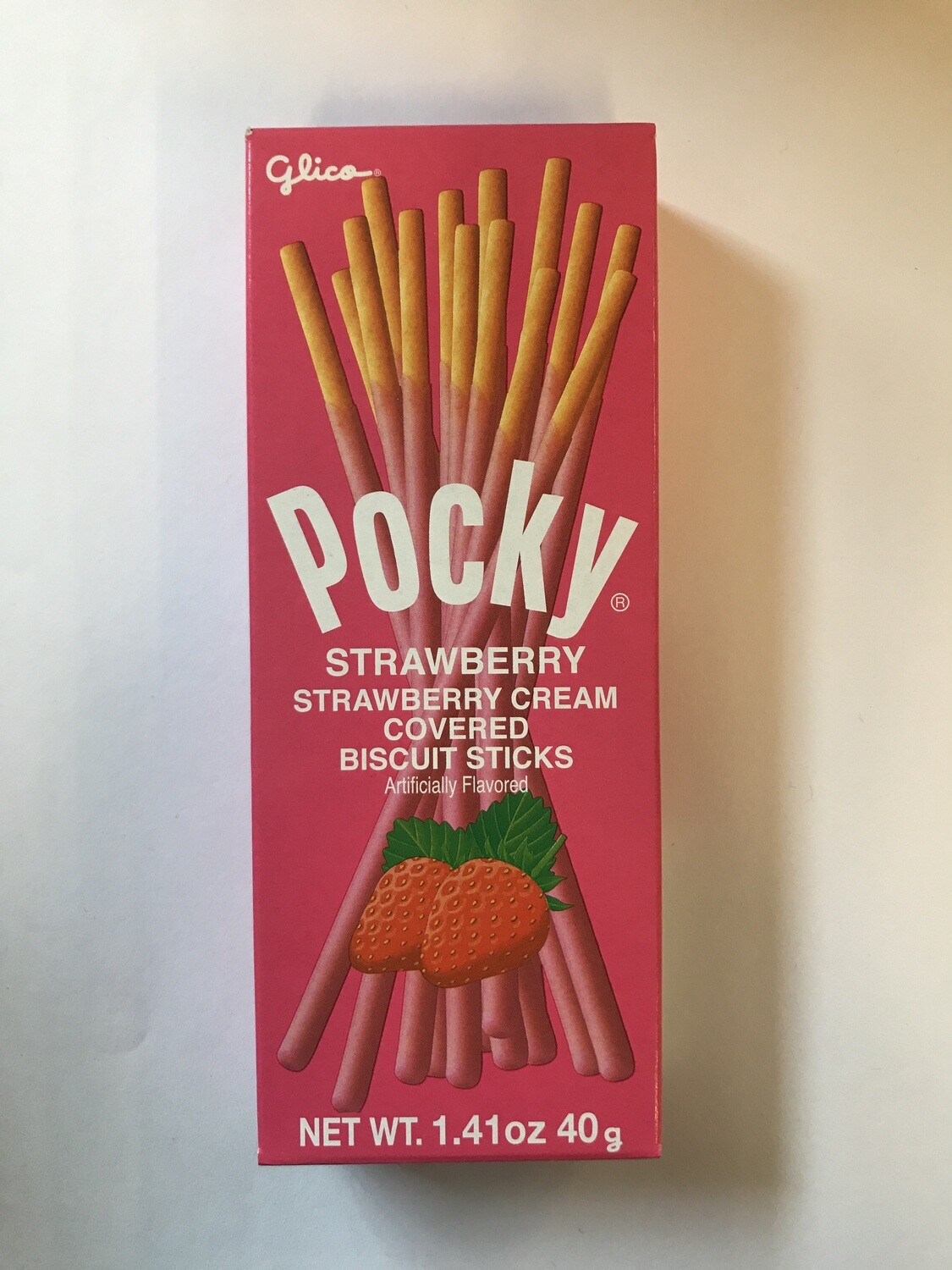 Cookies / Single Serve / Pocky Strawberry, 1.41 oz
