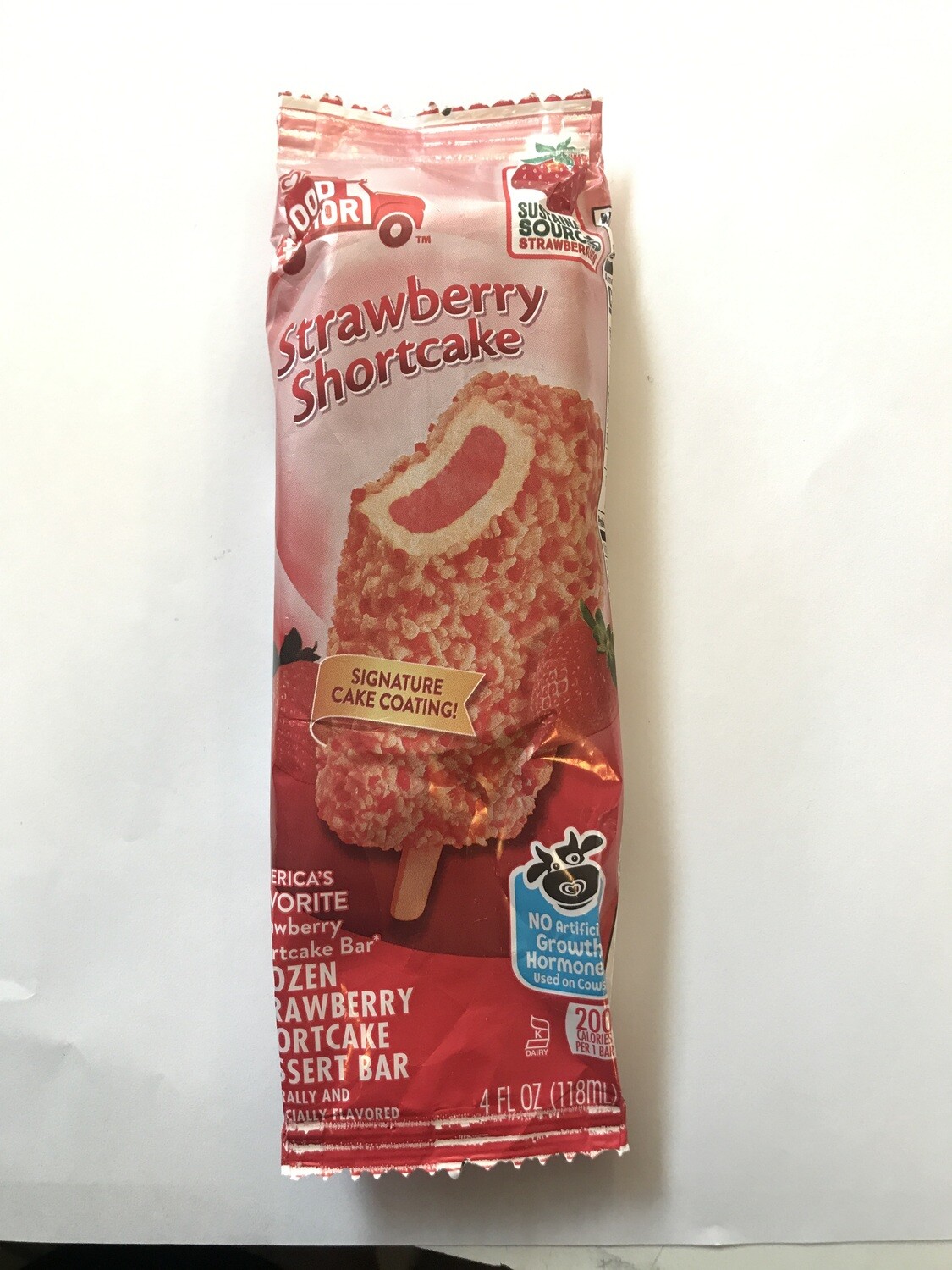 Frozen / Ice Cream Novelty / Strawberry Shortcake