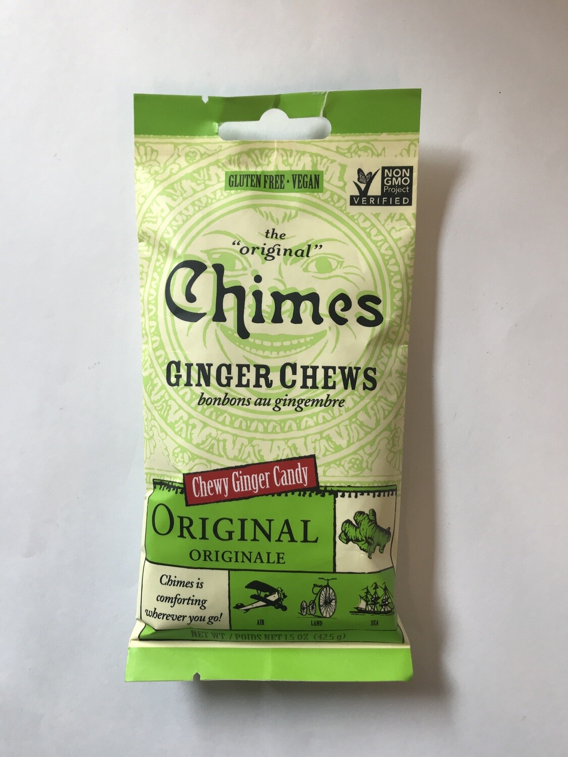 Candy / Candy / Chimes Ginger Chews, Original 1.5 oz