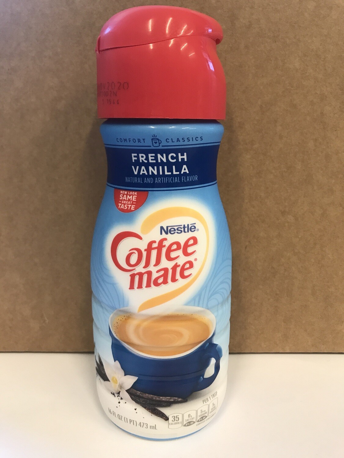 Dairy / Plant Based / Coffee Mate Creamer, French Vanilla, 16 oz