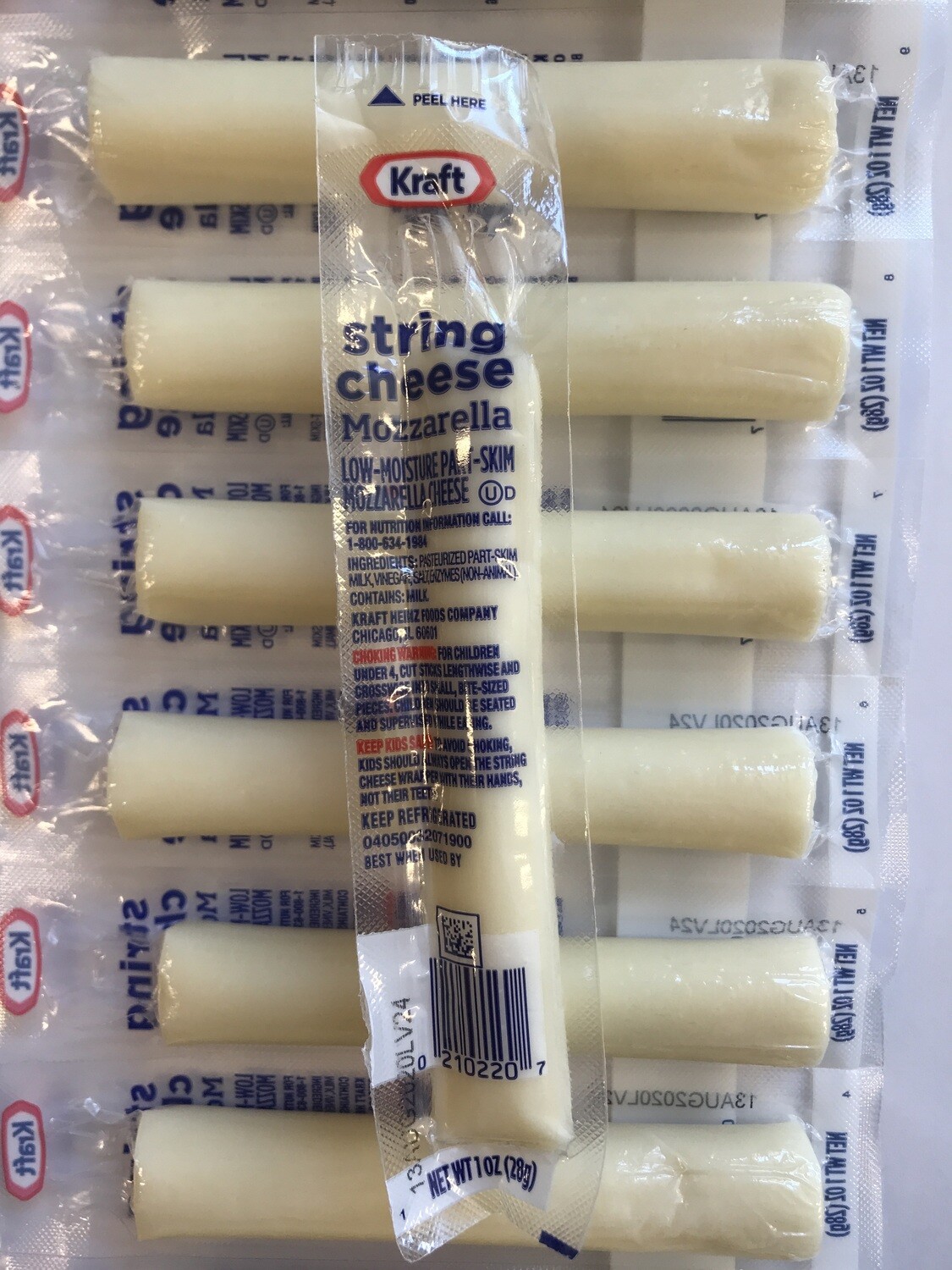 Deli / Cheese / Kraft String Cheese, 1 oz