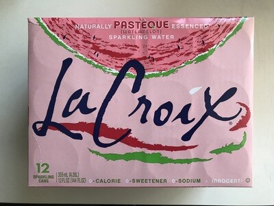 Beverage / Water / La Croix Watermelon, 12 pk