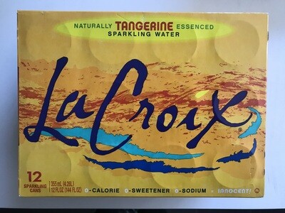 Beverage / Water / La Croix Tangerine, 12 pk