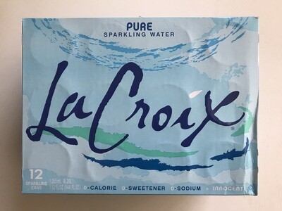 Beverage / Water / La Croix Pure, 12 pk