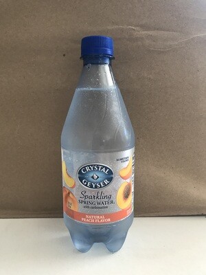 Beverage / Water / Crystal Geyser Peach, 18 oz