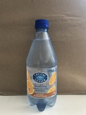 Beverage / Water / Crystal Geyser Orange, 18 oz