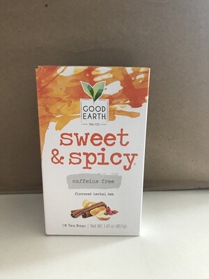 Grocery / Tea / Good Earth Sweet/Spicy Caffeine Free