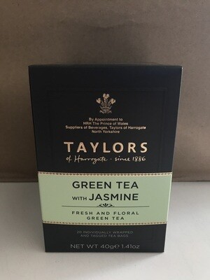 Grocery / Tea / Taylor's Jasmine Green Tea, 20 ct