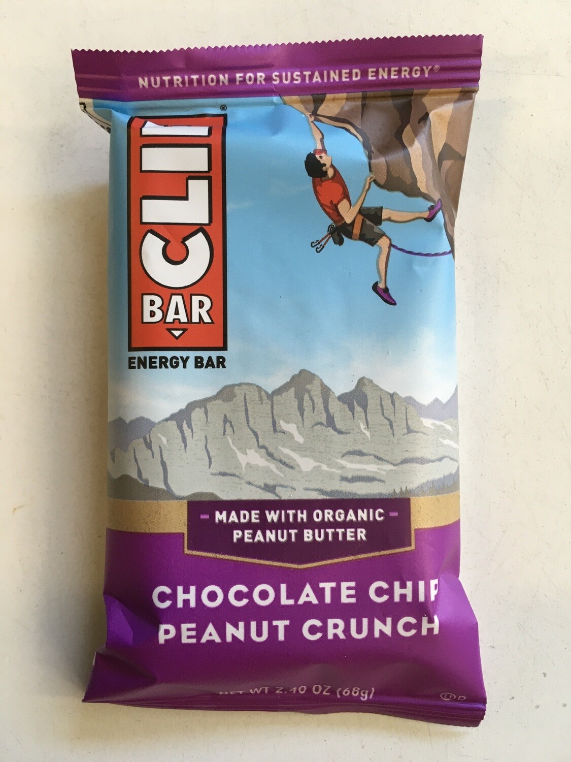 Snack / Bar / Clif Bar Chocolate chip Peanut Butter crunch