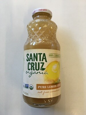 Beverage / Juice / Santa Cruz Organic Lemon Juice, 16.oz.