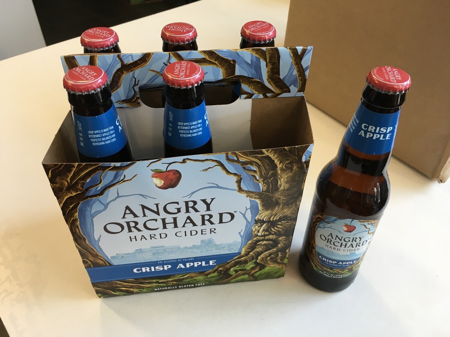 Beer / 6 Pack / Angry Orchard Crisp Apple Cider, 6pk