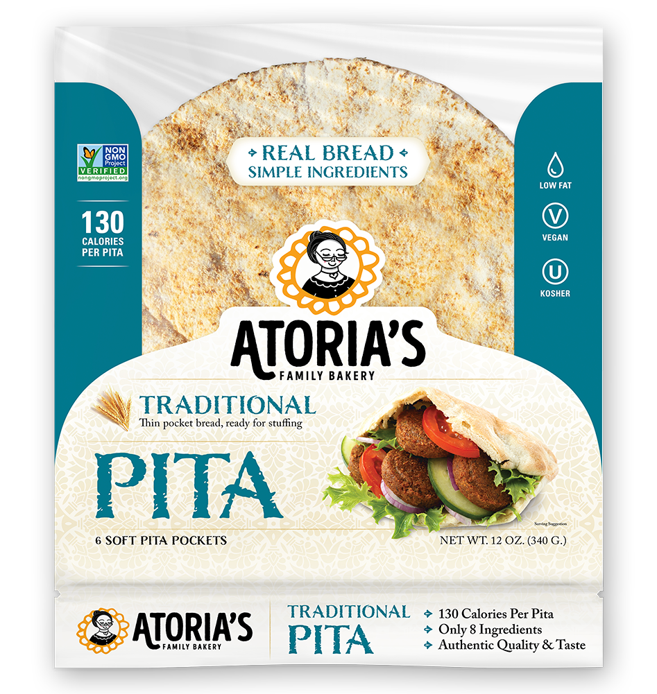 Bread / Pita / Atoria&#39;s Traditional Pita, 6 ct