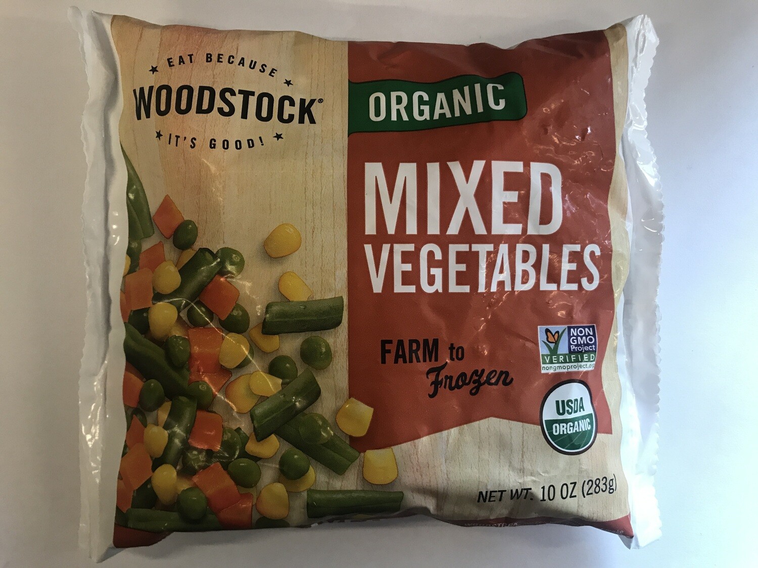 Frozen / Vegetables / Woodstock Mixed Vegetables, 10 oz