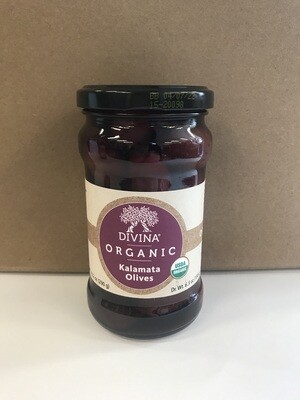 Grocery / Condiments / Divina Organic Pitted Kalamata Olives, 6 oz