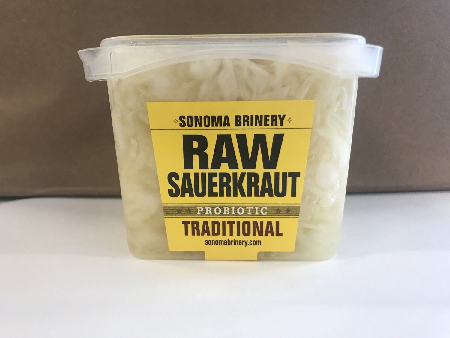 Deli / Pickles / Sonoma Brinery Raw Sauerkraut Traditional, 16 oz