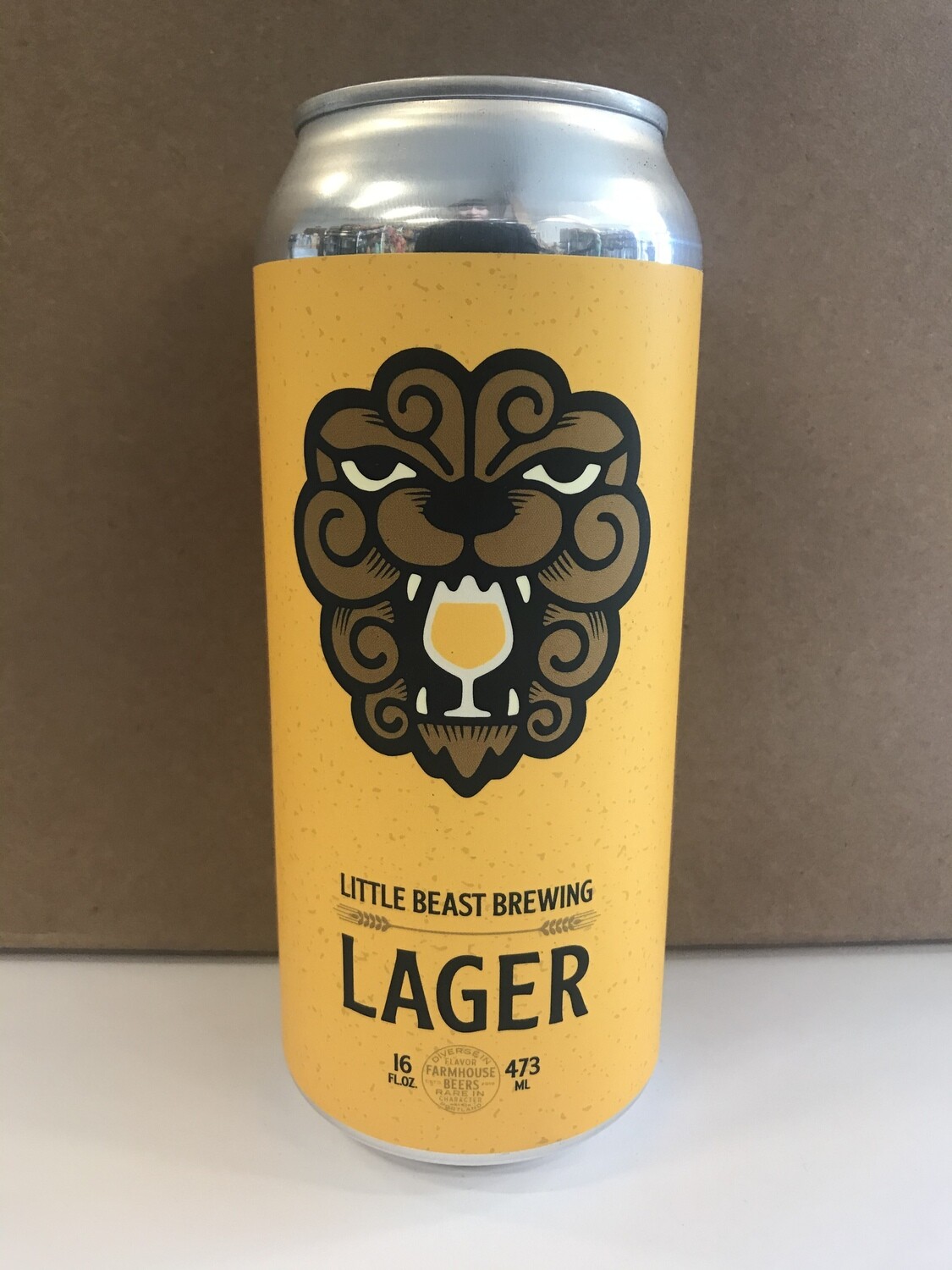 Beer / 16 oz / Little Beast, Lager 16 oz