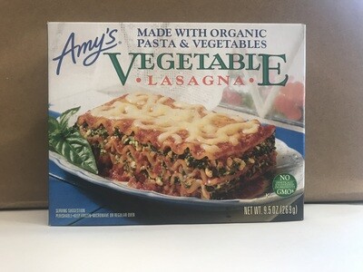 Frozen / Entree / Amy's Vegetable Lasagna