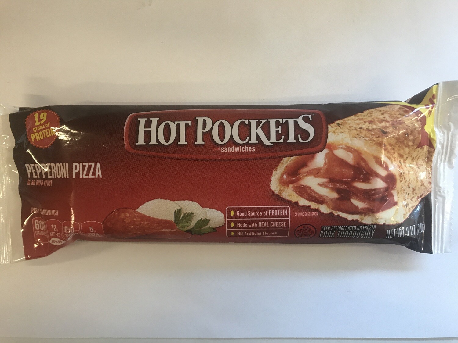 Frozen / Entree / Hot Pockets Pepperoni Pizza, 8 oz