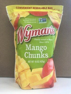 Frozen / Fruit / Wyman's Mango Chunks, 15 oz