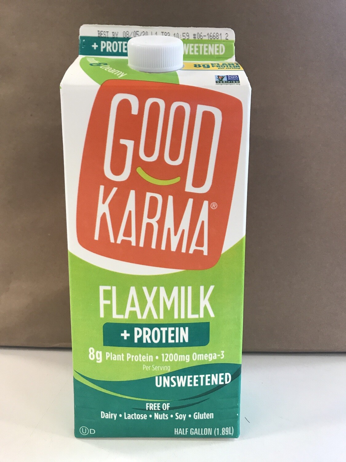 Dairy / Plant Based / Good Karma Unsweetened Protein and Flax Milk