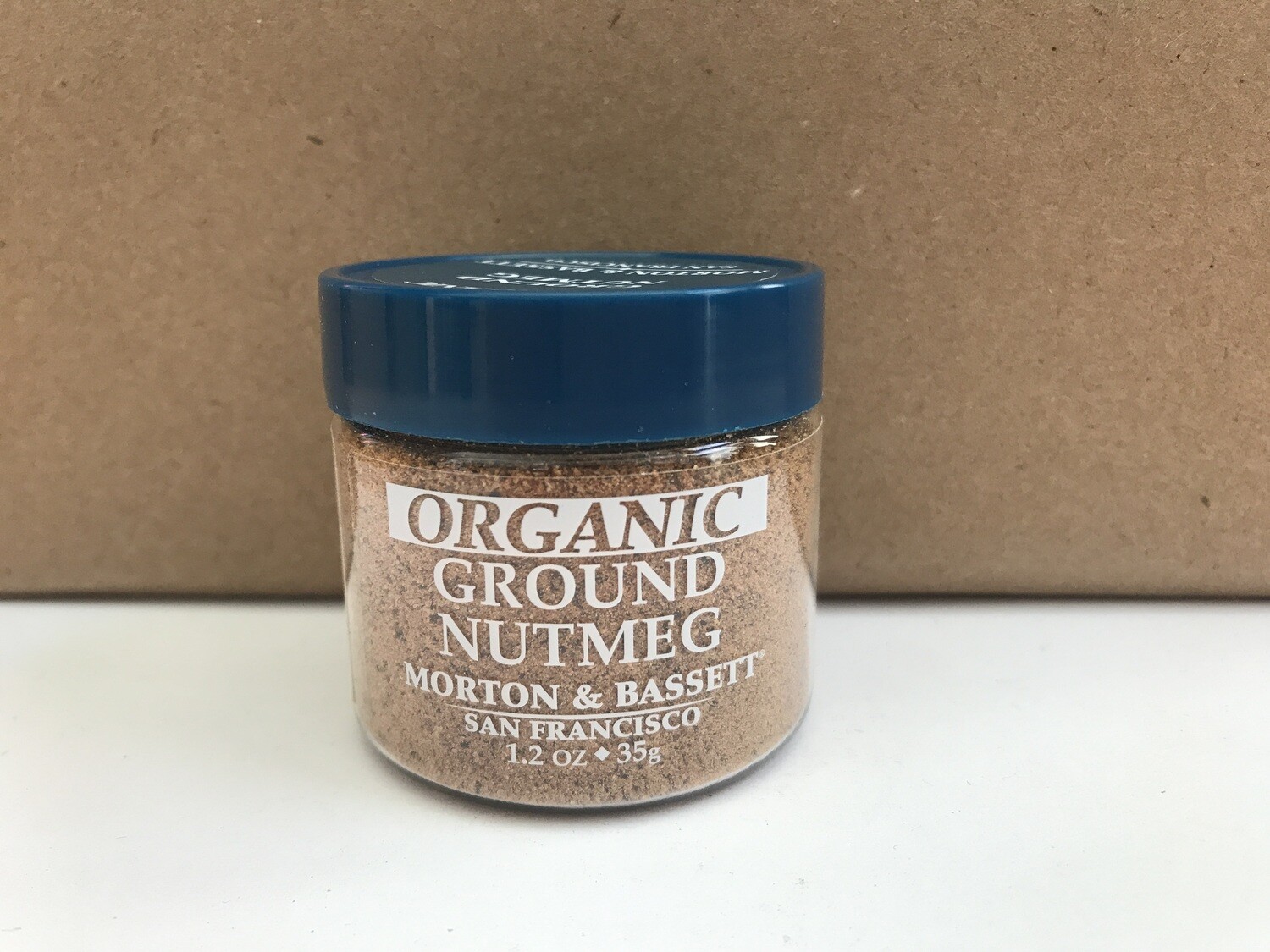 Grocery / Spice / Morton & Bassett Nutmeg Ground, Organic, 1.2 oz
