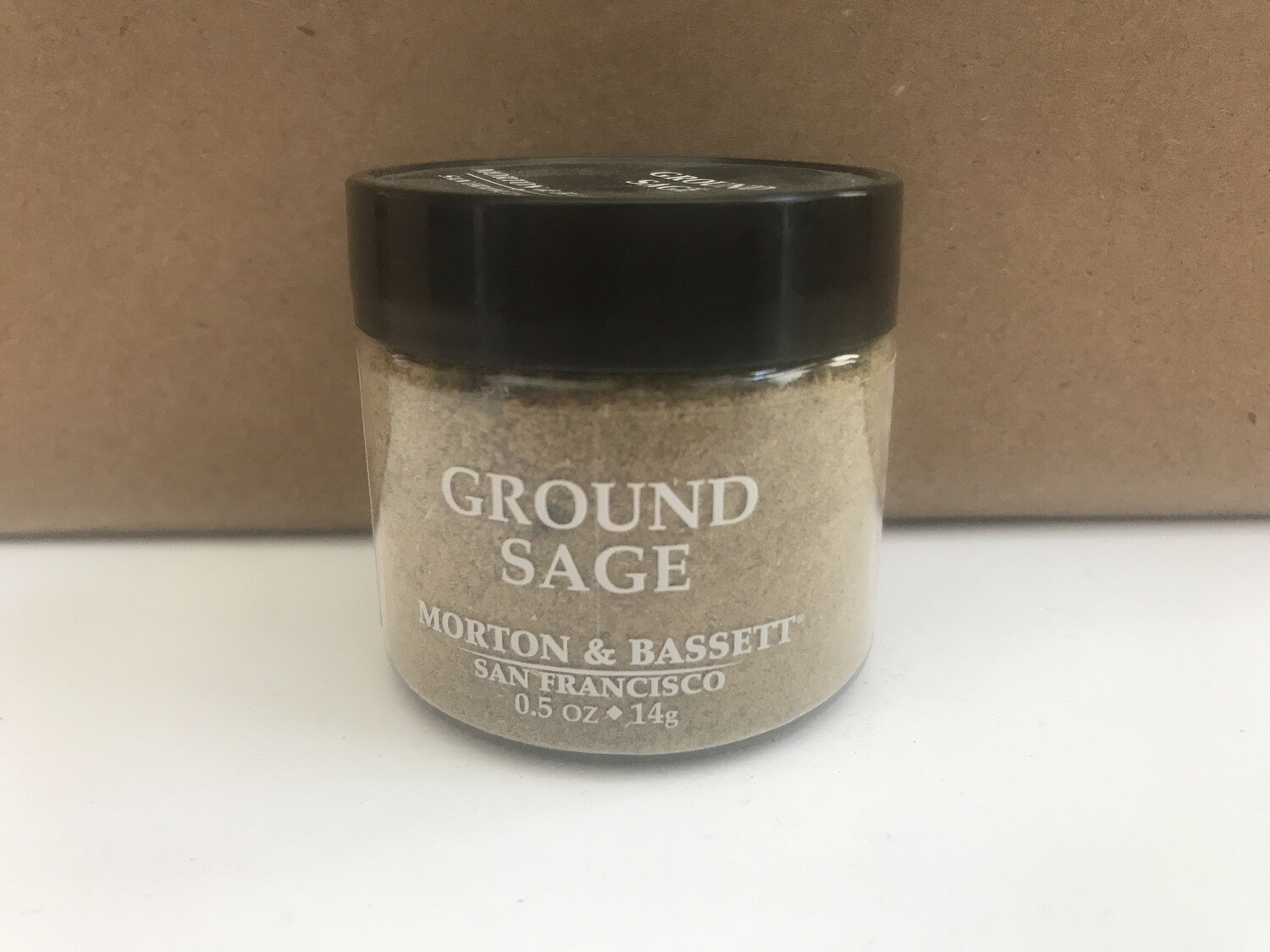 Grocery / Spice / Morton & Bassett Sage Ground, 0.5 oz