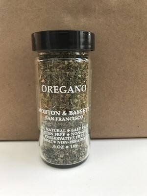 Grocery / Spice / Morton & Bassett Oregano, 0.6 oz