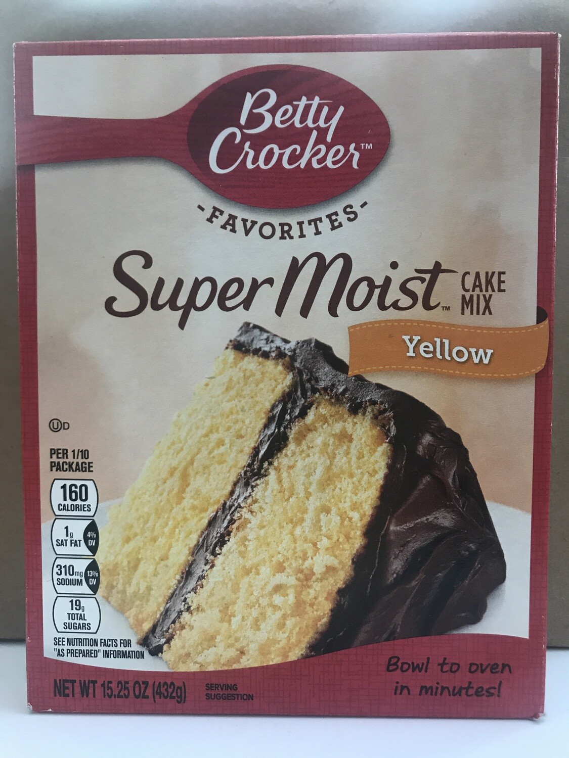 Grocery / Baking / Betty Crocker Cake Mix Yellow