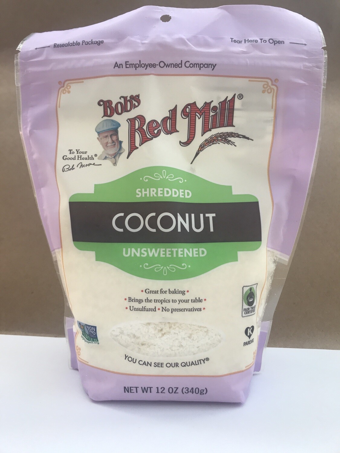 Grocery / Baking / Bob's Red Milll Shredded Coconut Unsweetened