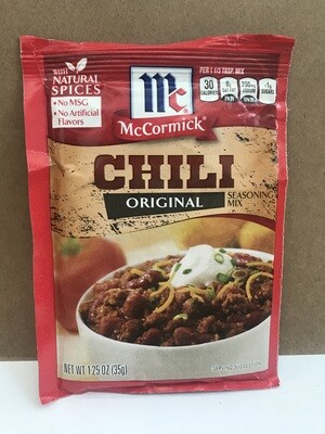 Grocery / Spice / McCormick Chili Mix