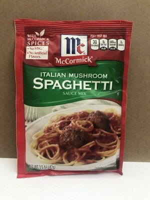 Grocery / Spice / McCormick Spaghetti Mix