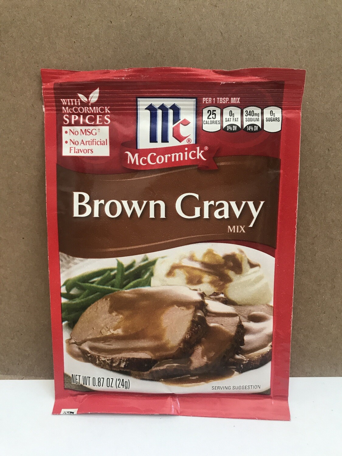 Grocery / Spice / McCormick Brown Gravy Mix