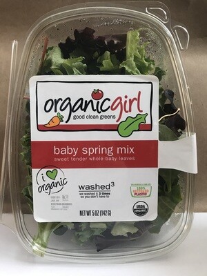 Produce / Vegetable / Organic Girl Spring Mix, 5 oz.